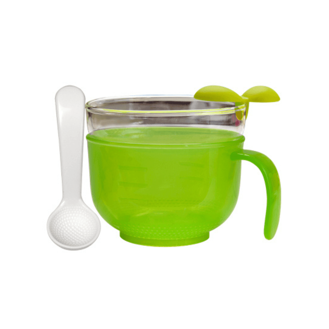 Richell Porridge Maker E, For Use with Rice Cookers Green-1973194125826199552