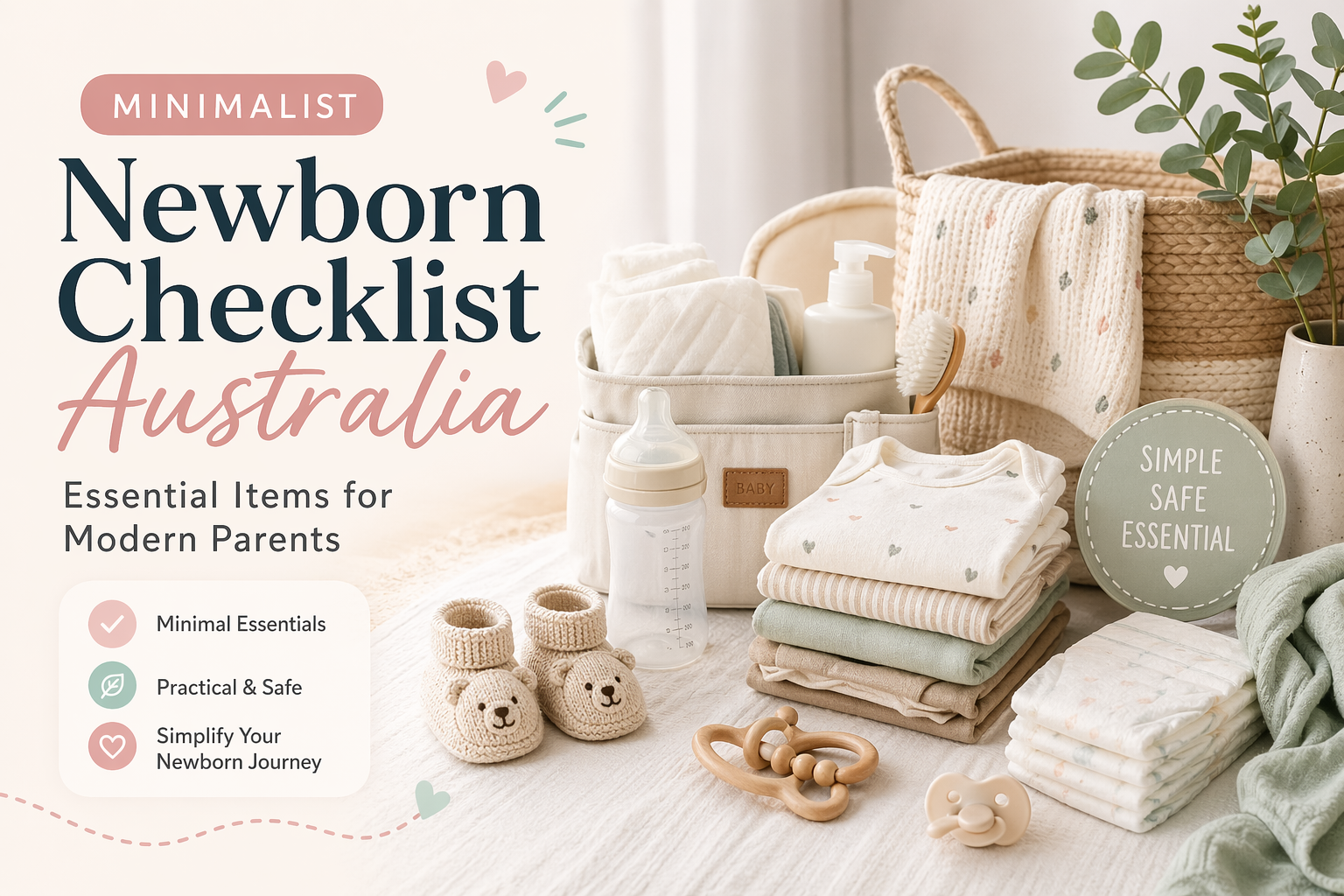 Minimalist Newborn Checklist Australia: Essential Items for Modern Par ...