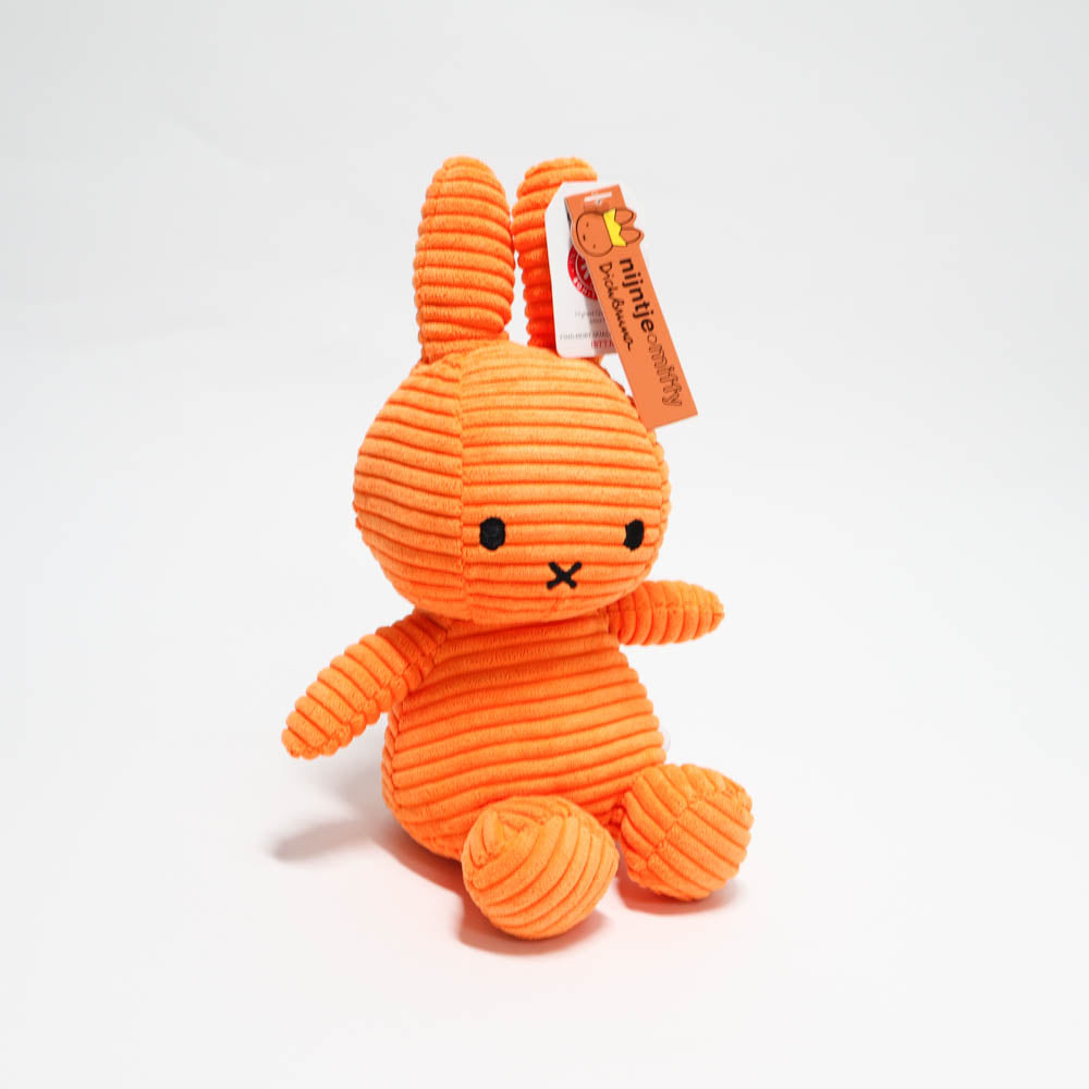 MIFFY SITTING CORDUROY ORANGE 23 CM-1996005566996156417