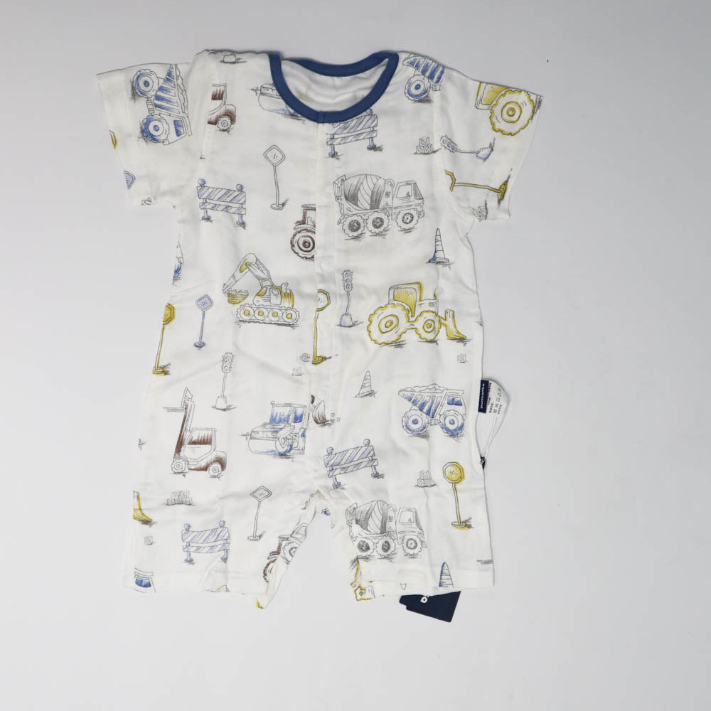 Domia Silky Bamboo Short Sleeve Baby Romperr Engineering Team M-1996005559446409216