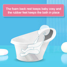 Black Baby Bath With Backrest & Bum Bump Support-1996005521030778882
