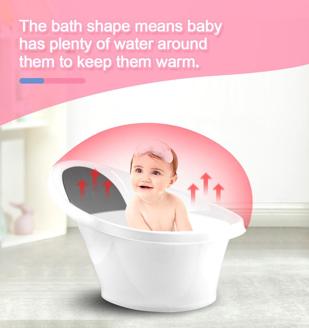 Black Baby Bath With Backrest & Bum Bump Support-1996005521030778887