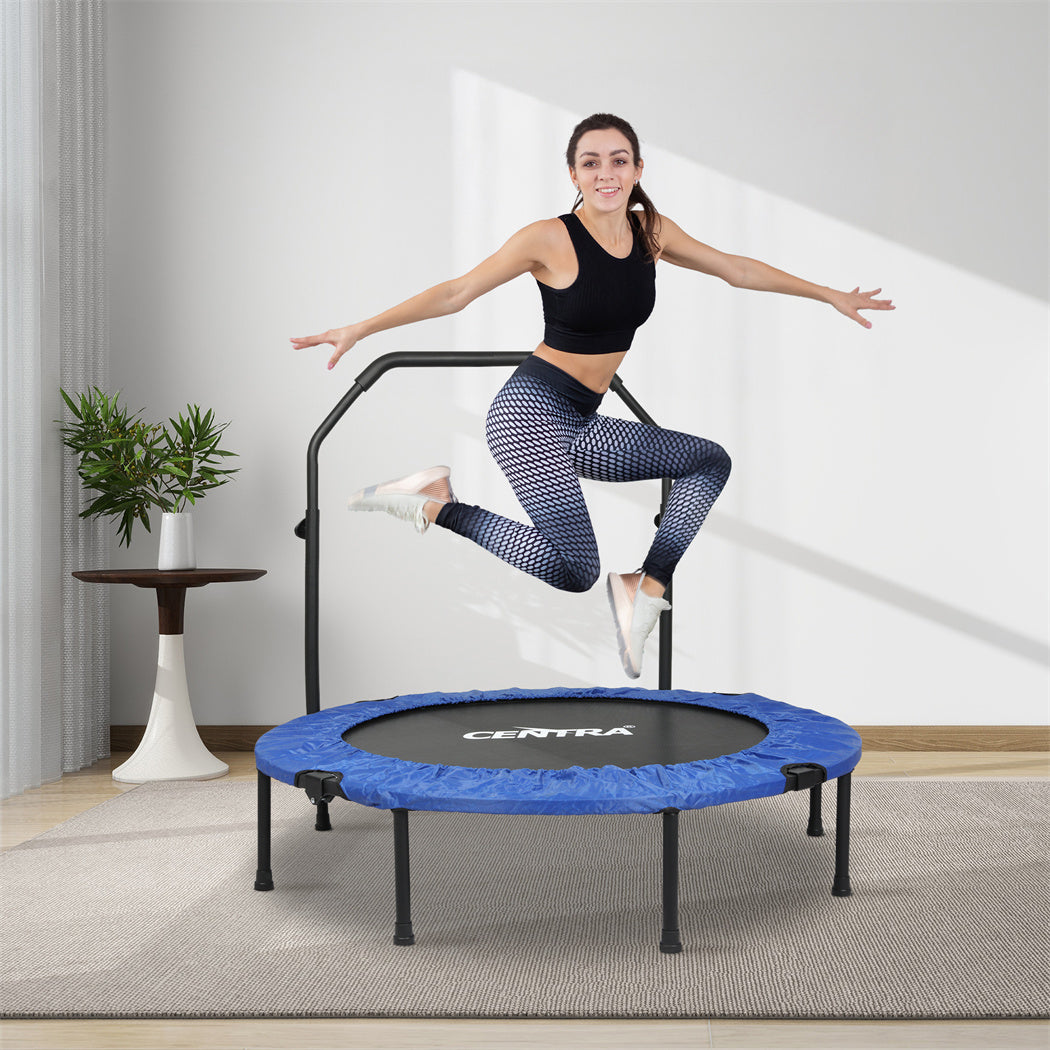 Centra 48" Foldable Mini Trampoline Rebounder Fitness-1996005447454298118
