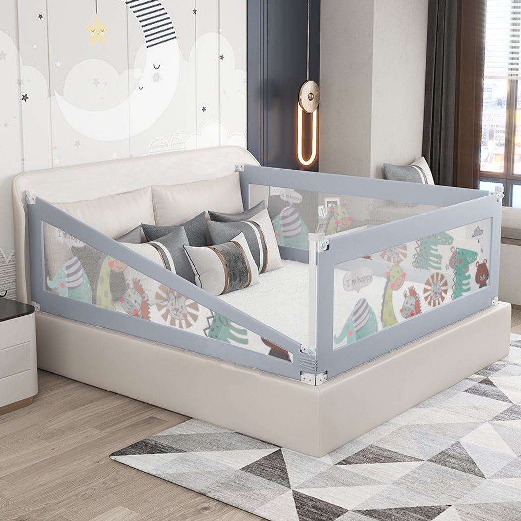 Bopeep Kids Baby Safety Bed Rail Guard Single-1973193916010336262