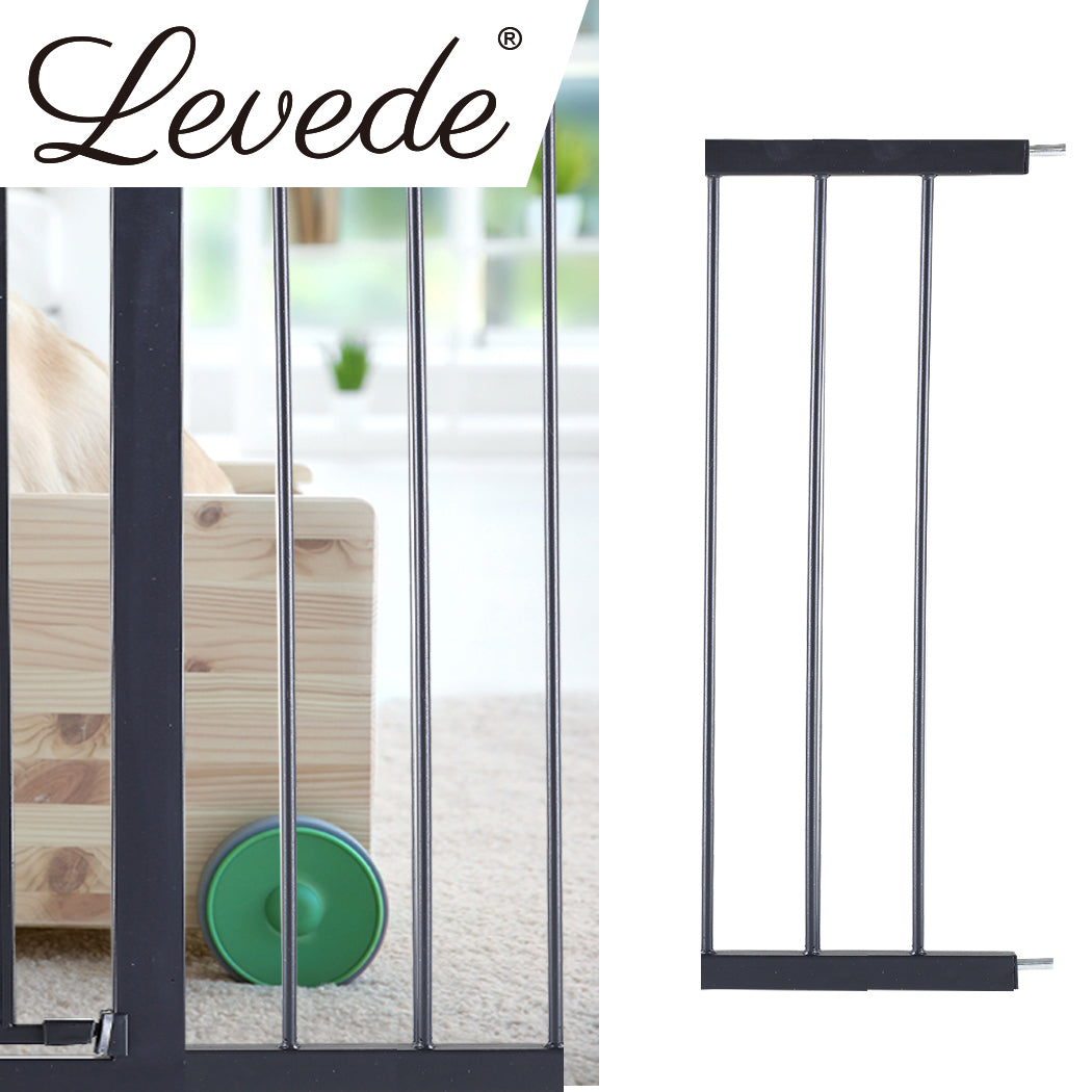Levede Baby Safety Gate Adjustable Pet Black 20cm Extension-1973194019416707079