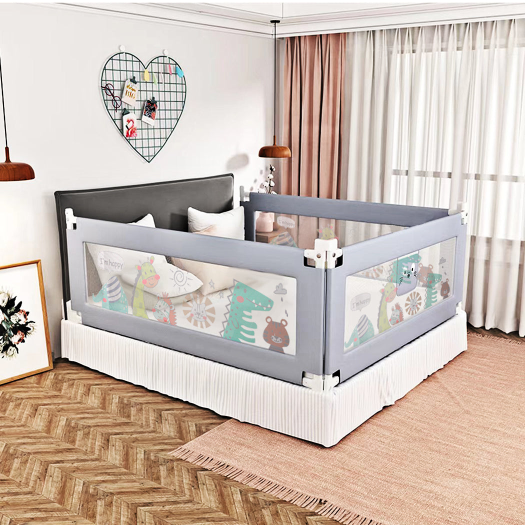 Bopeep Kids Baby Safety Bed Rail Guard Single-1973193916010336263