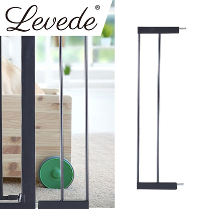 Levede Baby Safety Gate Adjustable Pet Black 10cm Extension-1973194018988888071