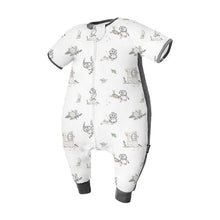 Domiamia Bamboo Short Sleeve Sleep Sack with Feet - 0.6 Tog-1973194204368736257