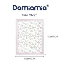 Domimia Thick Padded Minky Cotton Kids Blanket - 2.5 tog Wildflower Boquet-1973194146407649281