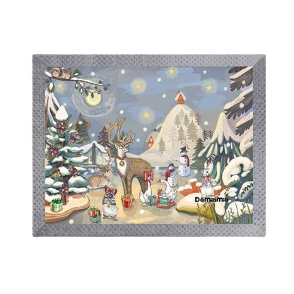Domimia Thick Padded Minky Dot Cotton Kids Blanket 2.5tog-Limited Edition-1973194203743784960