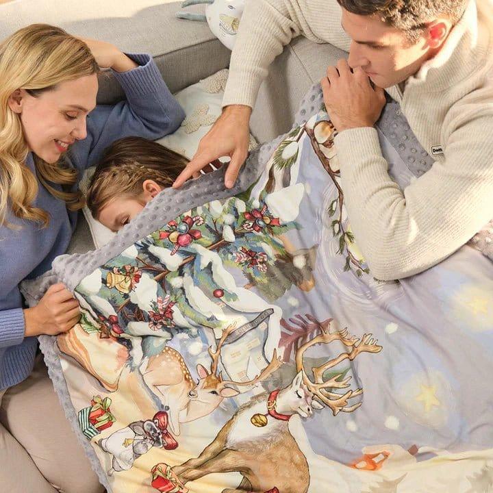 Domimia Thick Padded Minky Dot Cotton Kids Blanket 2.5tog-Limited Edition-1973194203978665985