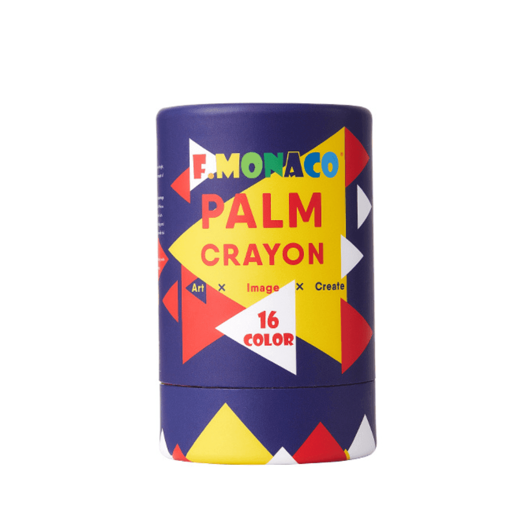 Flower Monaco Palmy Crayons 16 Colours-1973194101914472448