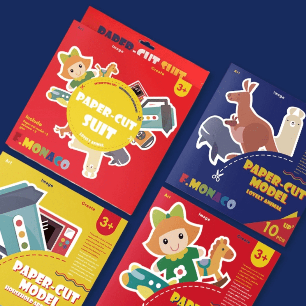 Flower Monaco Paper Cut Model-1973194207887757319