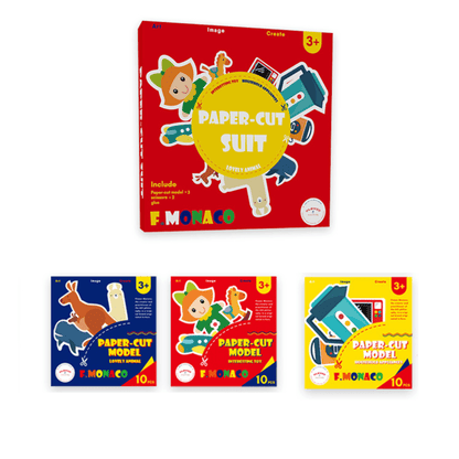 Flower Monaco Paper Cut Model-1973194207887757320