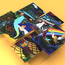 flower Monaco Scratch Art Set-1973194225487056897