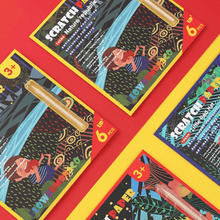 flower Monaco Scratch Art Set-1973194225487056898