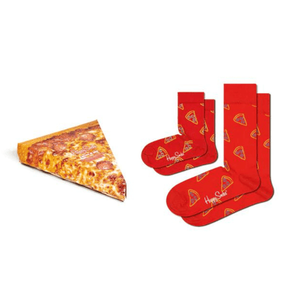Happy Socks Pizza Socks Mini & Me 2 Pack 41/0-12M-1973194124727291904