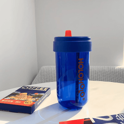 HOLOHOLO Heat-Resistant Reusable Coffee Cup Blue 300ml-1973194240330698753