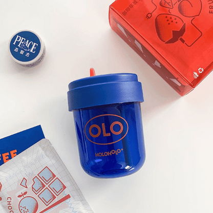 HOLOHOLO Heat-Resistant Reusable Coffee Cup Blue 300ml-1973194240330698754