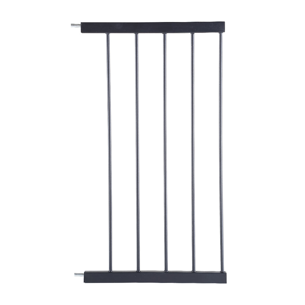 Levede Baby Safety Gate Adjustable Pet Black 45cm Extension-1975420518404329473