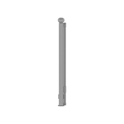 BoPeep Retractable Baby Safety Gates 150cm Grey 150 cm-1973193926219272193