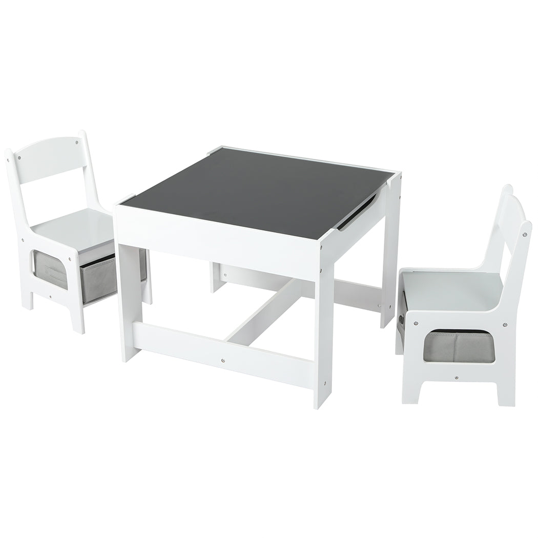 BoPeep Kids Table and Chairs Set Storage-1973193798536269825
