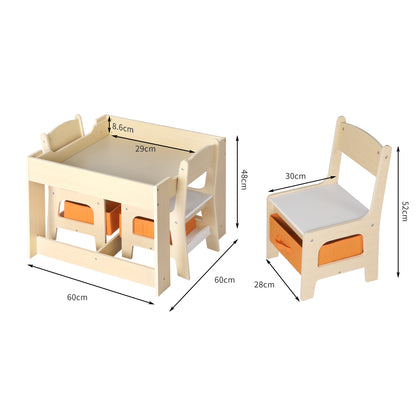 BoPeep Kids Table and Chair Set Storage-1973193909718880258