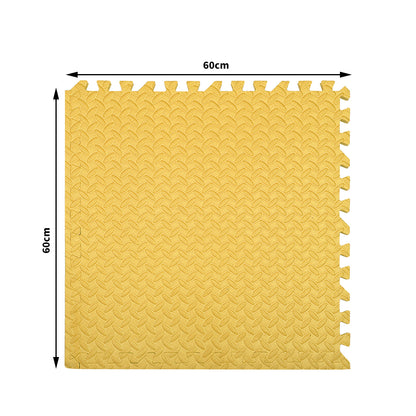 Bopeep EVA Foam Kids Play Mat Floor Yellow-1973193913950932994