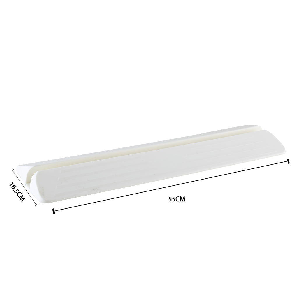 Levede Baby Safety Gate Adjustable Pet White Ramp-1973194021056679938