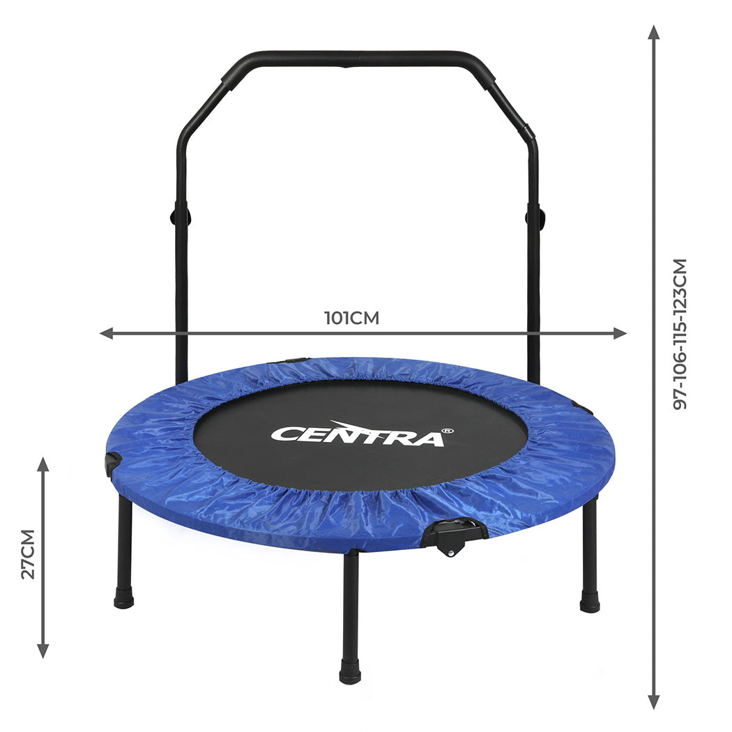 Centra 40" Foldable Mini Trampoline Rebounder Fitness-1996005447278137346