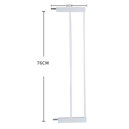Levede Baby Safety Gate Adjustable Pet White 10cm Extension-1975420517850681346