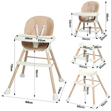 Bopeep 6-In-1 Baby High Chair-1996005401044324354