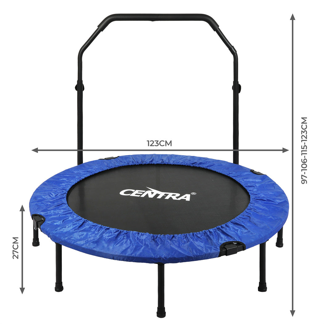 Centra 48" Foldable Mini Trampoline Rebounder Fitness-1996005447454298114