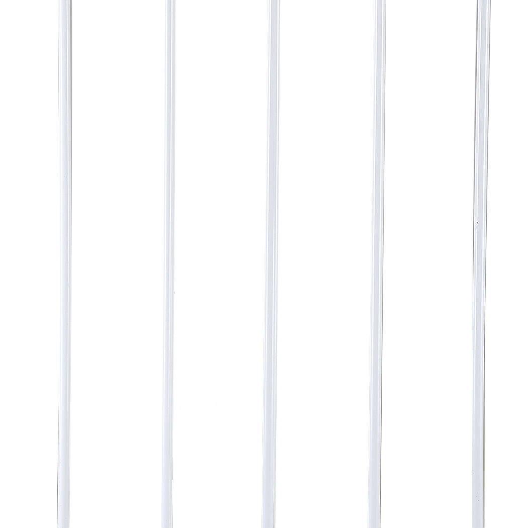 Levede Baby Safety Gate Adjustable Pet White 45cm Extension-1975420518618238979