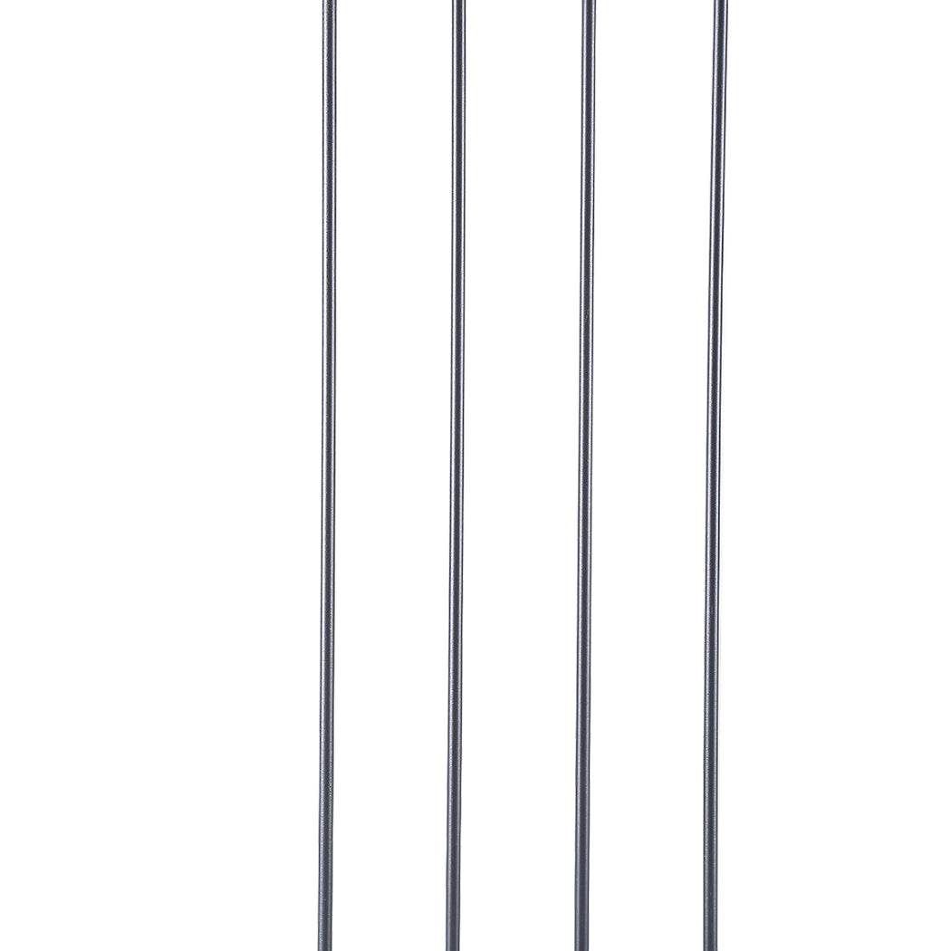 Levede Baby Safety Gate Adjustable Pet Black 30cm Extension-1975420518228168707