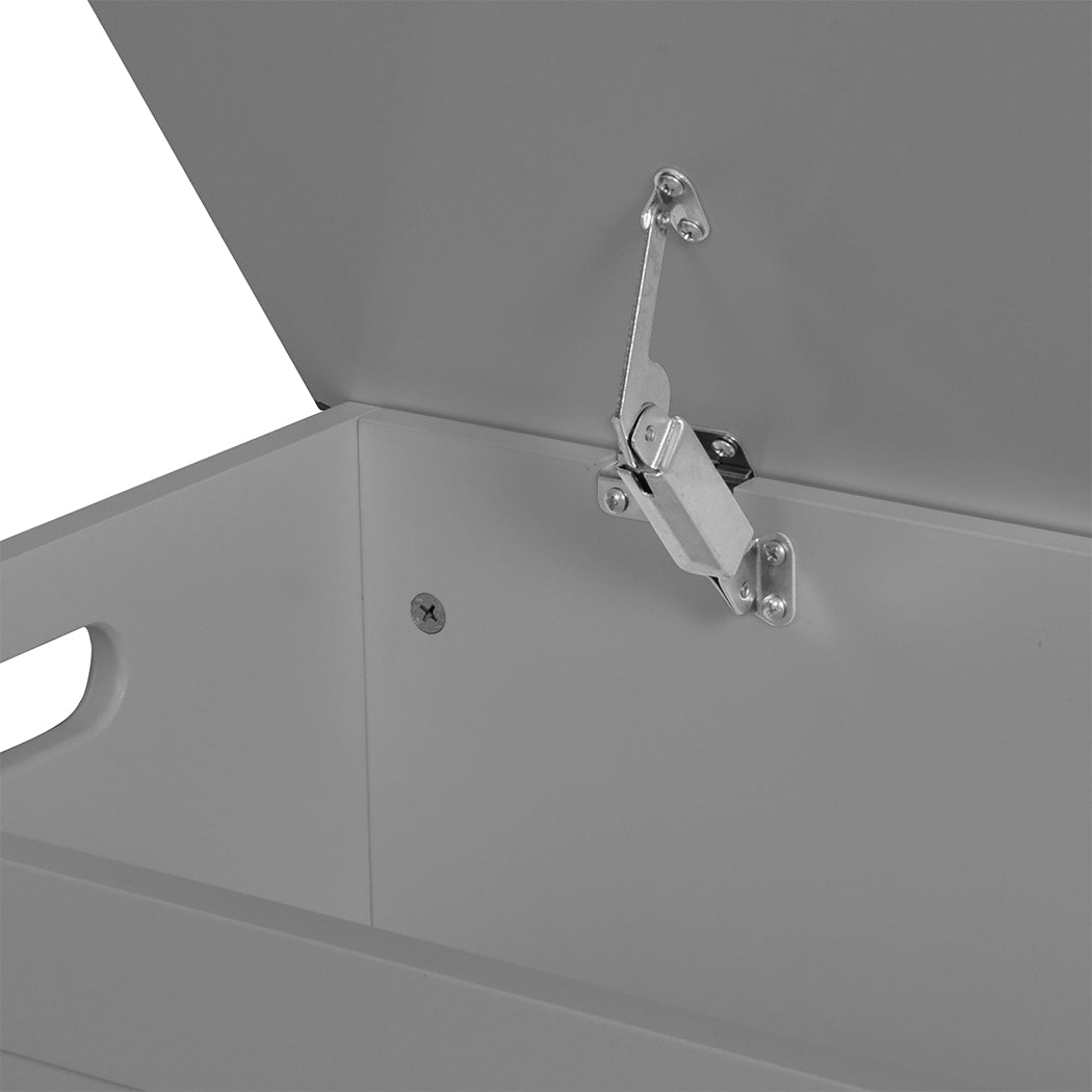 Levede Kids Toy Box Storage Chest Cabinet Grey-1973193727803527171