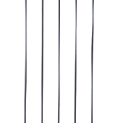 Levede Baby Safety Gate Adjustable Pet Black 45cm Extension-1975420518404329475