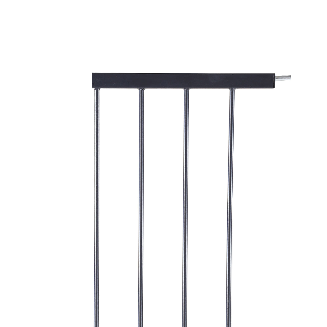 Levede Baby Safety Gate Adjustable Pet Black 30cm Extension-1975420518228168708