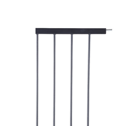 Levede Baby Safety Gate Adjustable Pet Black 30cm Extension-1975420518228168708