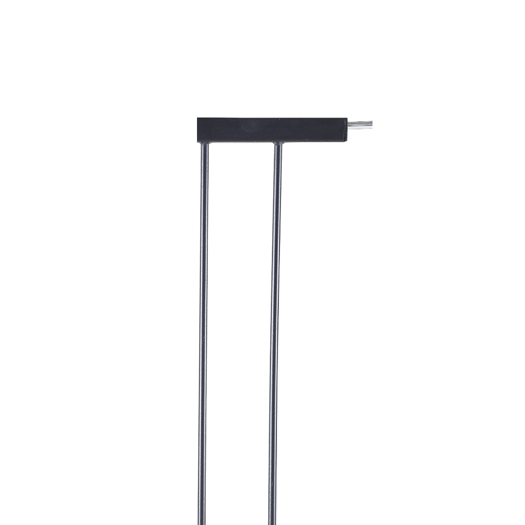 Levede Baby Safety Gate Adjustable Pet Black 10cm Extension-1973194018988888068