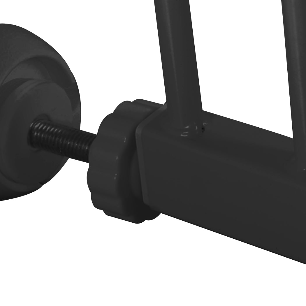 Levede Baby Safety Gate Adjustable Pet Black 30cm Extension-1975420518228168709