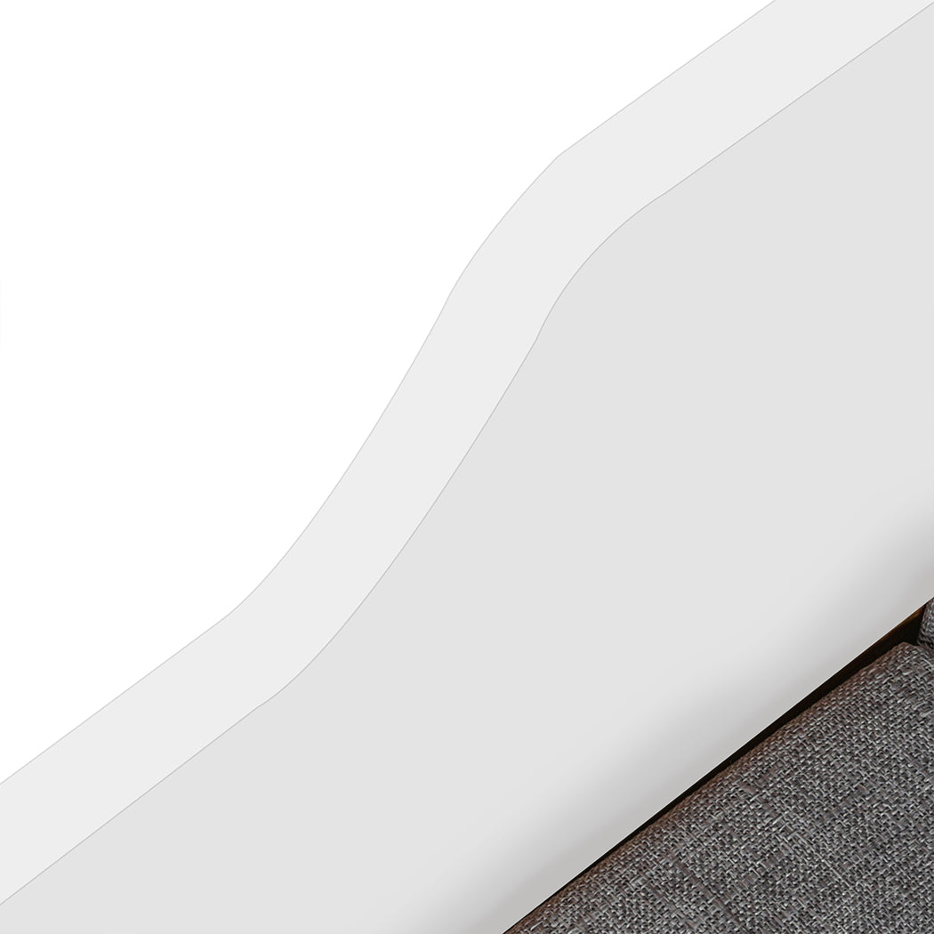 Levede Kids Bookcase Toys Box Shelf White-1975420408001859589