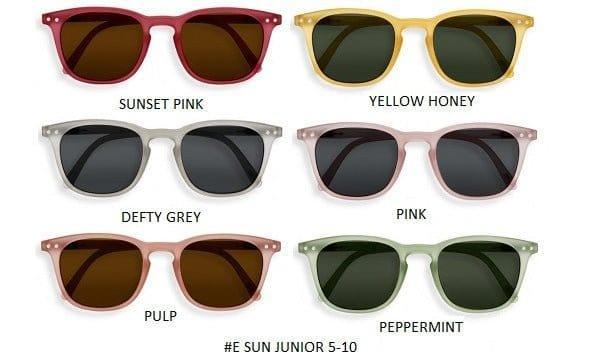 IZIPIZI kids sunglasses Junior Collection E - For 5-10 YEARS Rose Quartz-1973194247846891523