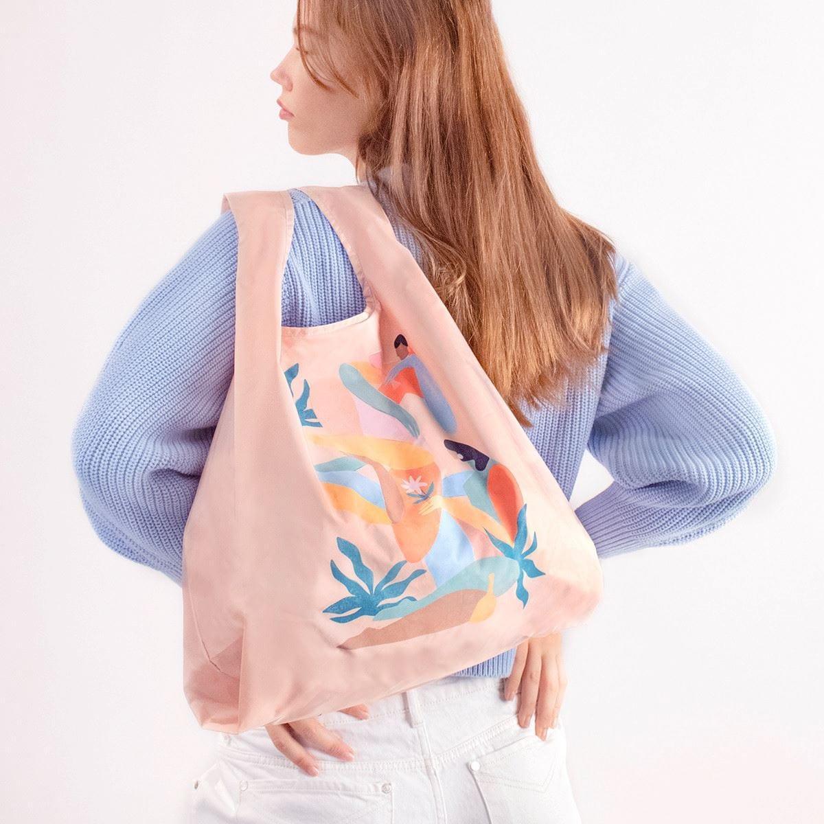 KIND BAG Reusable Bag - Medium| Maggie Stephenson A Summer Afternoon-1973194220646830084