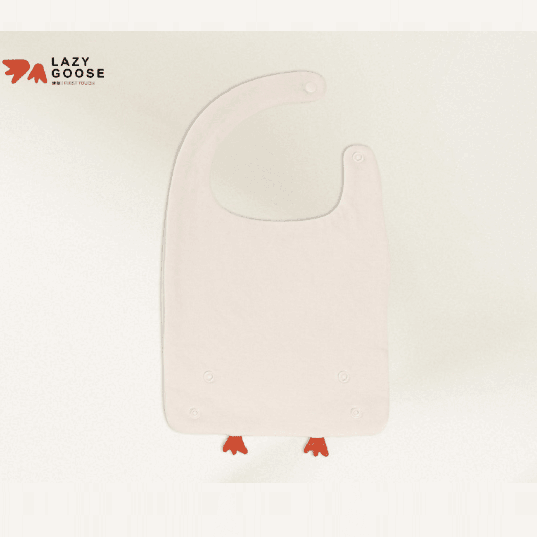 Lazy Goose Baby Cotton Bib-1973194216905510914