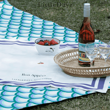 Little Dayz Boutique Boutique Picnic Napkin Yellow-1973194241777733634