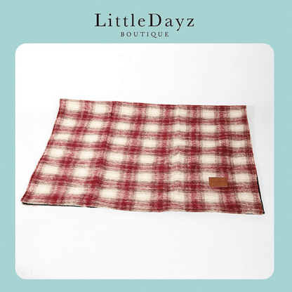 Little Dayz Boutique British Plaid Style Picnic Mat Medium 150*100 Brown-1973194242373324800