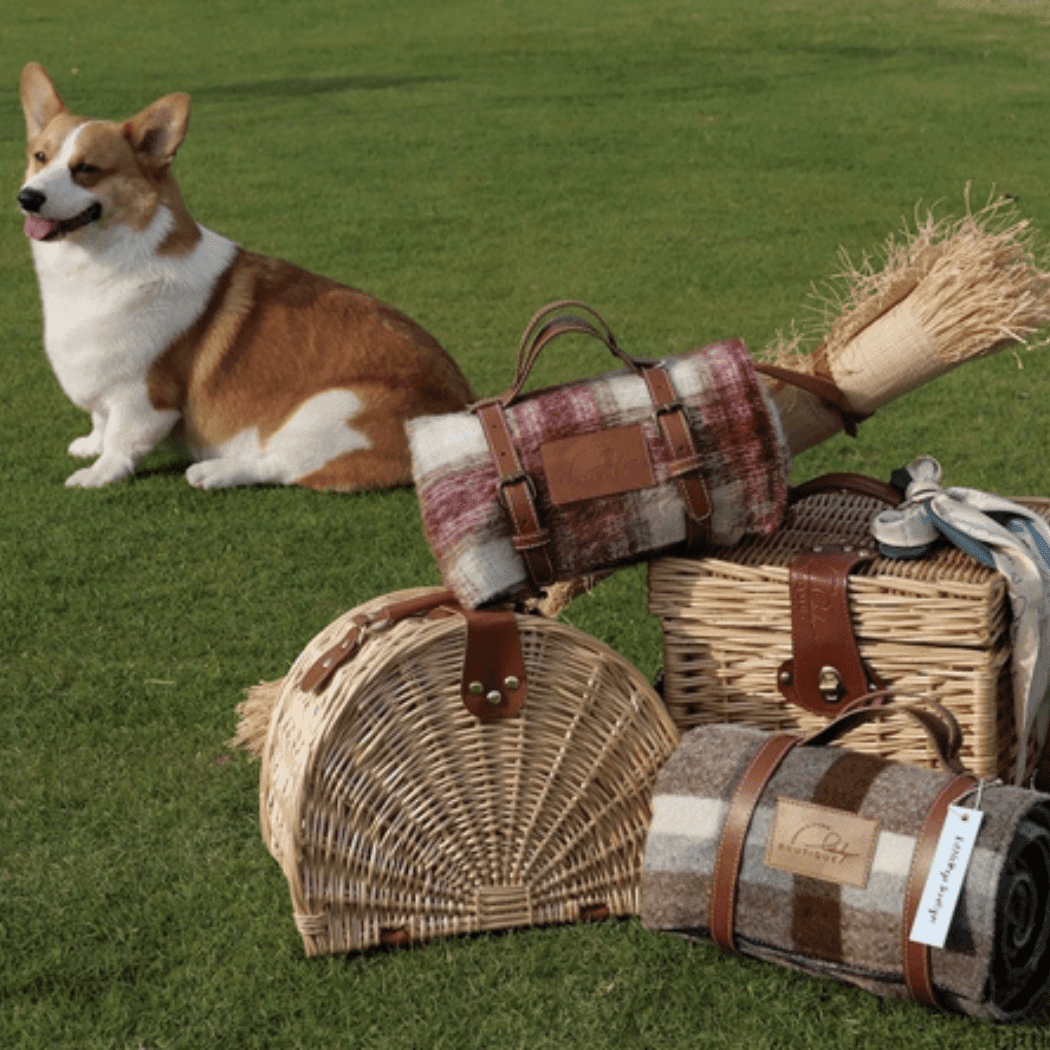 Little Dayz Boutique British Plaid Style Picnic Mat Medium 150*100 Brown-1973194242373324803