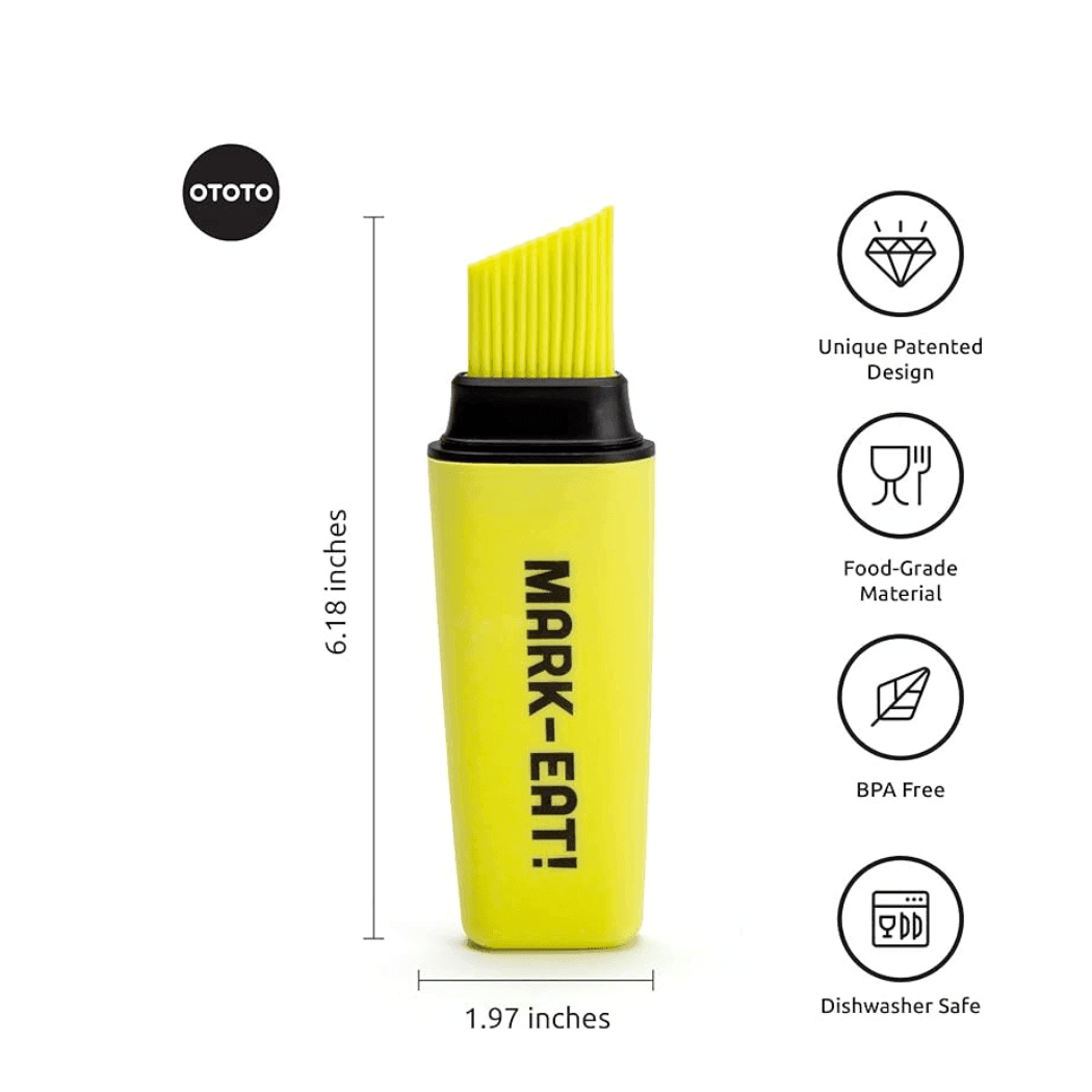 Mark-Eat!  Silicone Pastry/Basting Brush-1973194235192676353