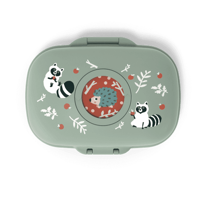 Monbento Gram Snack Box-Green Raccoon Green Raccoon-1973194135338881025